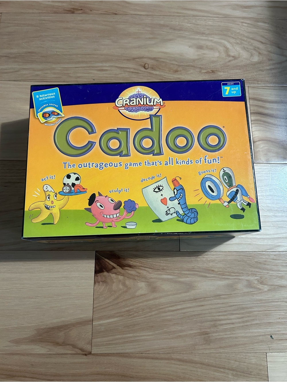 Cranium Cadoo Kids Game - Bright Yellow Box